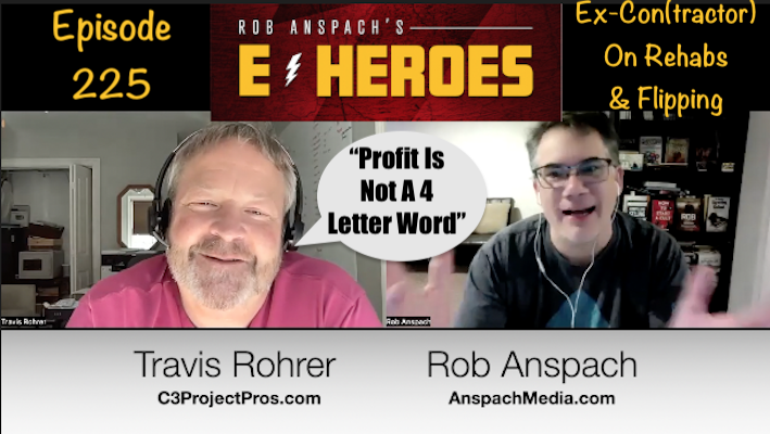 Ep 225 – Profit Is Not A 4 Letter Word – Ex Contractor Reveals New House Flipping Course